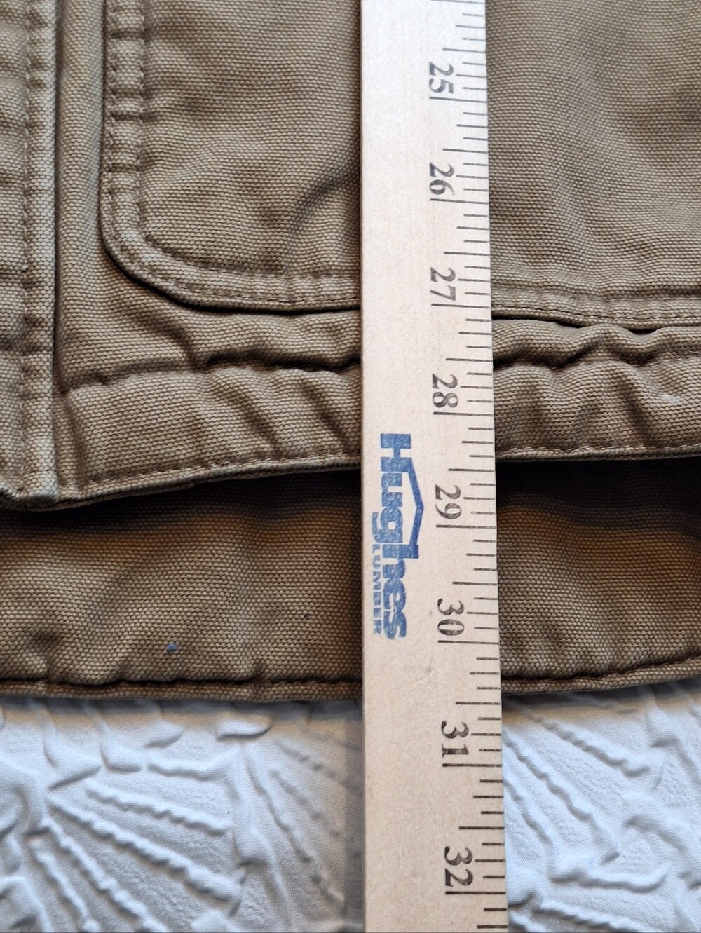 Real Ranch Canvas Long Jacket Coat, Size S - Picture 8 of 12